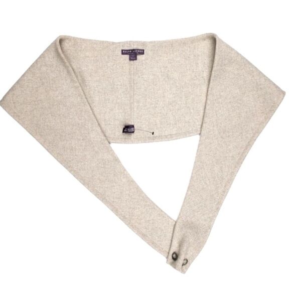 Ralph Lauren Fall 2009 Runway Collection Grey Heather Cashmere Wraparound Stole - Picture 4 of 15